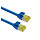 Ultra slim Patchkabel S/FTP Cat 6A blauw  5 M