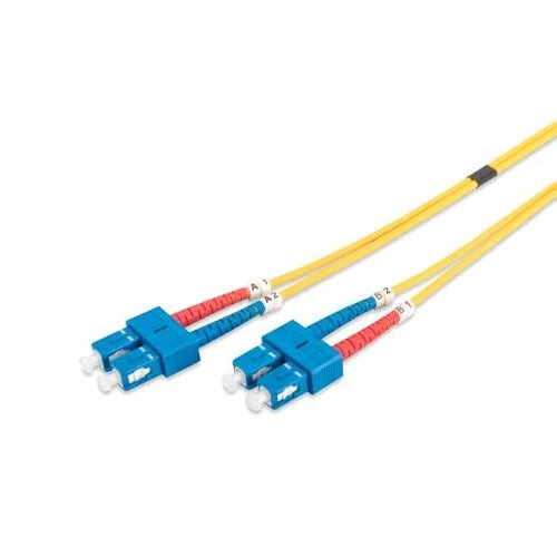 LWL OS2 Singlemode Fiber Optic Patch Cable, SC / SC 5 M