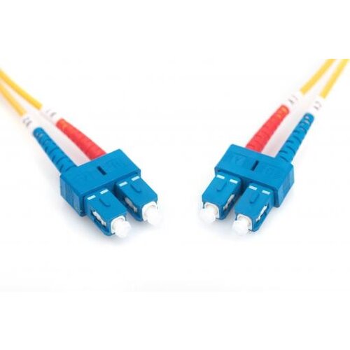 LWL OS2 Singlemode Fiber Optic Patch Cable, SC / SC 5 M