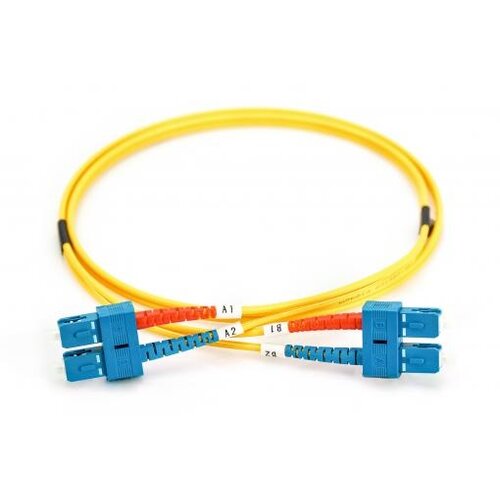 LWL OS2 Singlemode Fiber Optic Patch Cable, SC / SC 5 M