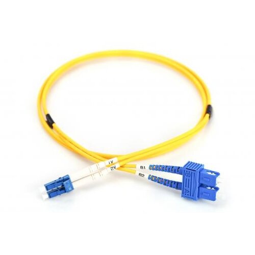 LWL OS2 Singlemode Fiber Optic Patch Cable LC/ST 1 M  - Copy
