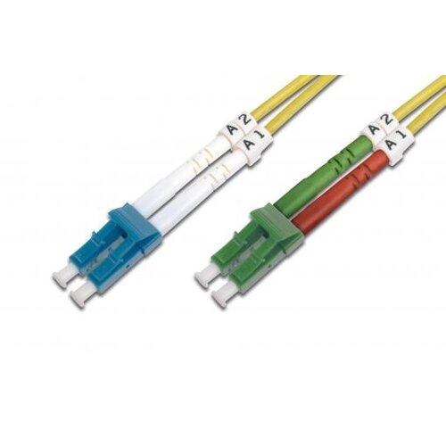 LWL OS2 Single Mode Fiber Optic Patch Cable LC ( APC ) / LC 2 M