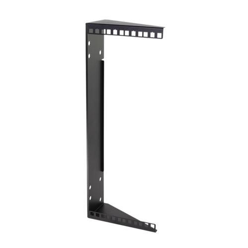 19" vertical wall mount bracket 4U black