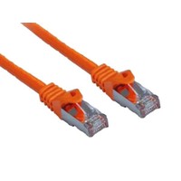 Cat7 0.25M Oranje SSTP/PiMF halogeenvrij patchkabel