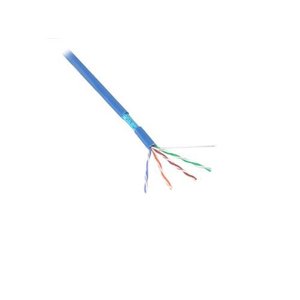 FTP CAT5e network cable stranded 100M CCA Blue