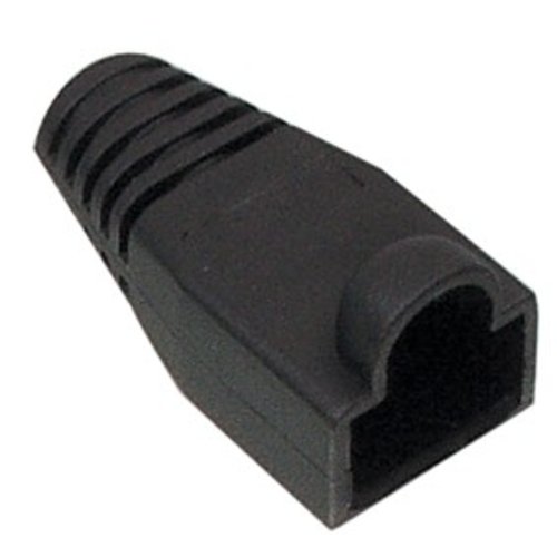 Strain Relief Boot RJ45 100pcs 6mm Black