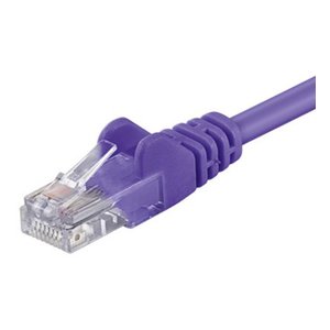 Cat5e 3M paars UTP kabel