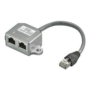 T-adapter / UTP kabel splitter - Netwerkkabel.eu
