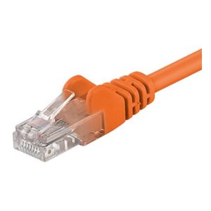 Cat5e 0.5M Orange U/UTP Cable