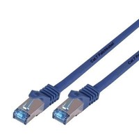 Cat7 0.25M Blauw SSTP/PiMF halogeenvrij patchkabel