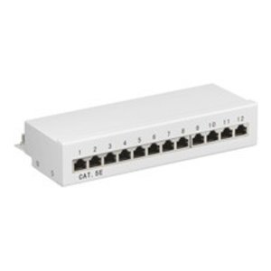 CAT5e patchpanel 12 poorts FTP
