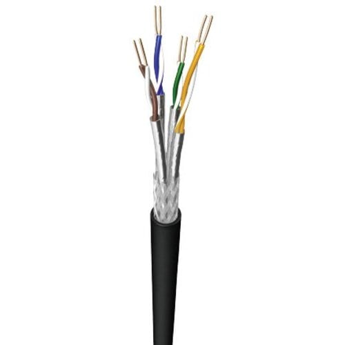 S/FTP CAT7 900MHz outdoor cable solid 100M 100% copper halogen free DRAKA (Bulk Network Cable)