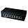 Cat6 8 Port Patch Panel Black