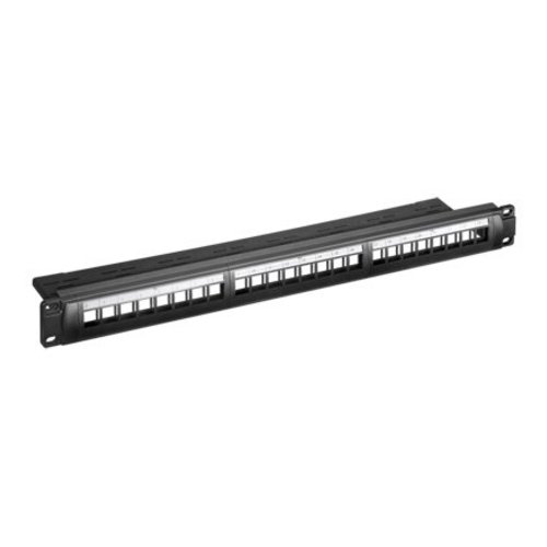 Keystone Patchpanel 24 Poorts SNAP IN