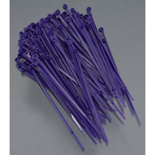 Tyraps 100pcs 140mm Violet