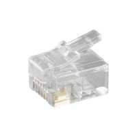 RJ12 Connector 6 pol. Unshielded 10pcs