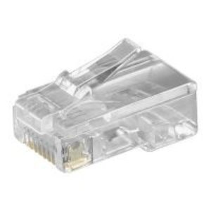 RJ45 Connector unshielded 10 stuks voor platte kabel