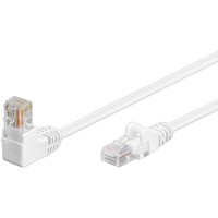 Cat5e 3 meter Wit UTP-kabel 1 x haaks