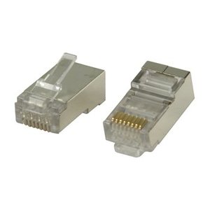 CAT6 Connector RJ45 - Shielded 10 stuks