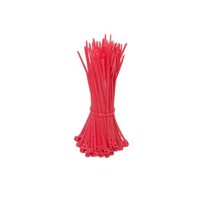 Tyraps 100pcs 200mm Red