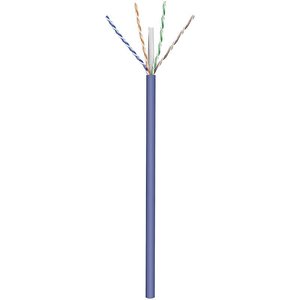 UTP CAT6a netwerk kabel stug 50M 100% koper blauw UTP CAT6a netwerk kabel stug 50M 100% koper blauw