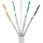 Cat7 25M S/FTP White (Bulk Network Cable)