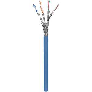 SFTP CAT6a network cable solid 305M 100% copper blue