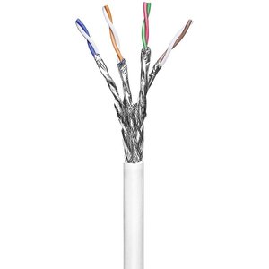 SFTP CAT6 stranded 100M CCA White (Bulk Network Cable)