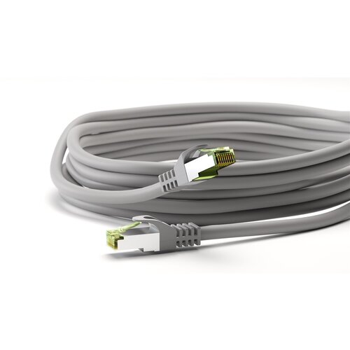 GHMT-Certified CAT 8.1 S/FTP Patch Cord 0.25M Grey