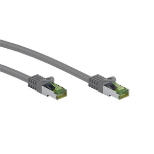 GHMT-Certified CAT 8.1 S/FTP Patch Cord 1M Grey
