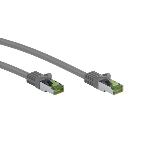 GHMT-Certified CAT 8.1 S/FTP Patch Cord 2M Grey