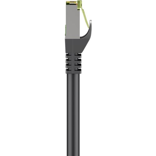 GHMT-Certified CAT 8.1 S/FTP Patch Cord 0.25M Black