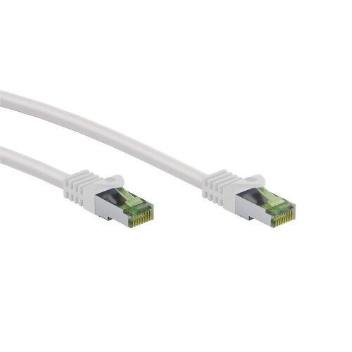 GHMT-Certified CAT 8.1 S/FTP Patch Cord 3M White
