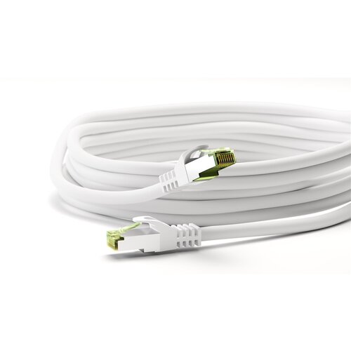 GHMT-Certified CAT 8.1 S/FTP Patch Cord 2M White