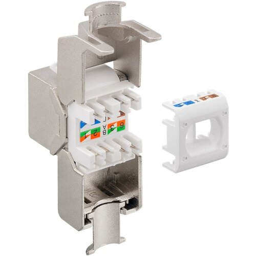 Goobay CAT8.1 Keystone RJ45 STP Toolless GHMT-Gecertificeerd