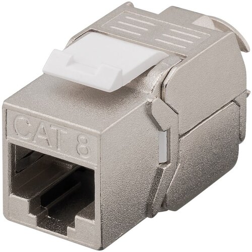 Goobay CAT8.1 Keystone RJ45 STP Toolless GHMT-certified