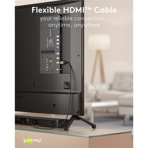 High-Speed HDMI™-kabel 4K 60Hz 0.5M