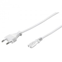 Power cable CEE 7/16 (male) to C7 (female) 1.5 M white