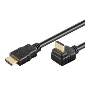 HDMI kabel high speed met ethernet 1 meter haaks 270