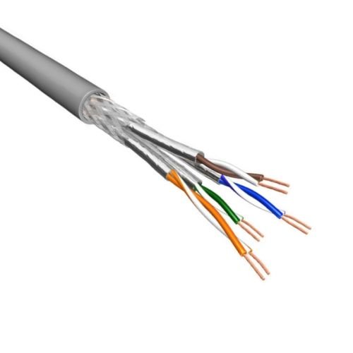 S/FTP CAT6 network cable stranded 500M grey