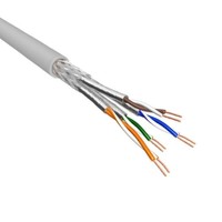 Cat6a S/FTP Stranded 100% Copper 500M Light Grey