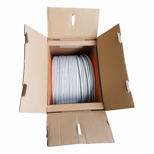 U/FTP CAT6a 305M  LSZH 100% koper wit (netwerkkabel op rol)