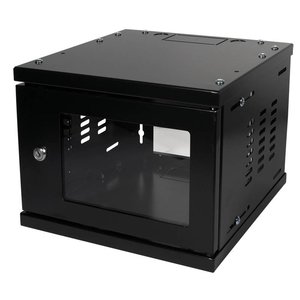 10 inch patch cabinet 4 U Black