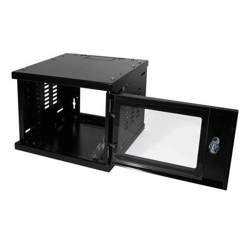 10 inch patch cabinet 4 U Black