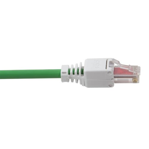 CAT6 Toolless Plug with strain relief boot RJ45 - Unshielded