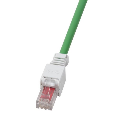 CAT6 Toolless Plug with strain relief boot RJ45 - Unshielded