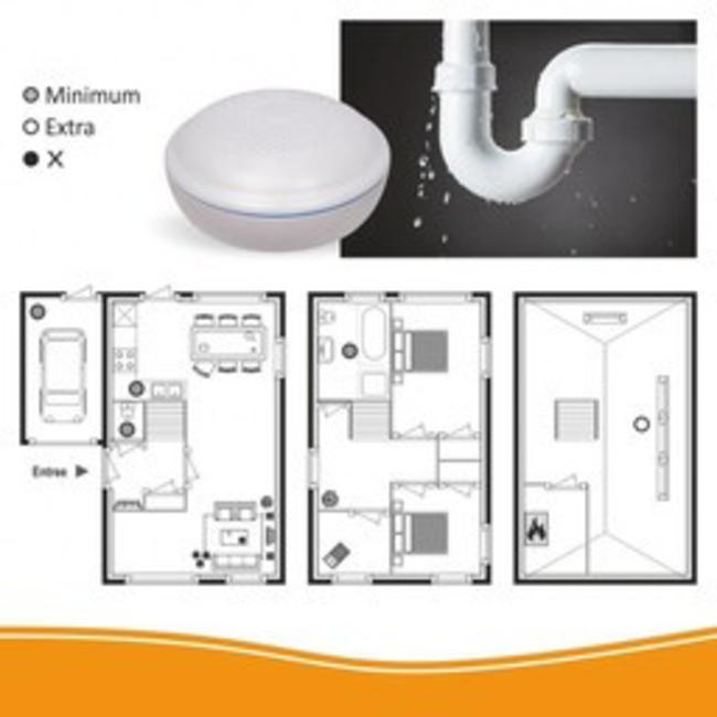 Elro Elro FW3801R Connects détecteur d'eau connectable sans fil