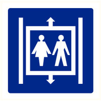 Pikt-o-Norm Pictogramme ascenseur