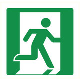 Pictogramme de sécurité sortie droite