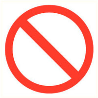 Pikt-o-Norm Pictogramme accès interdit